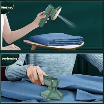 Plancha portátil a vapor