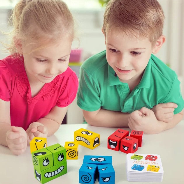 Rompecabezas Cubo Tipo Montessori