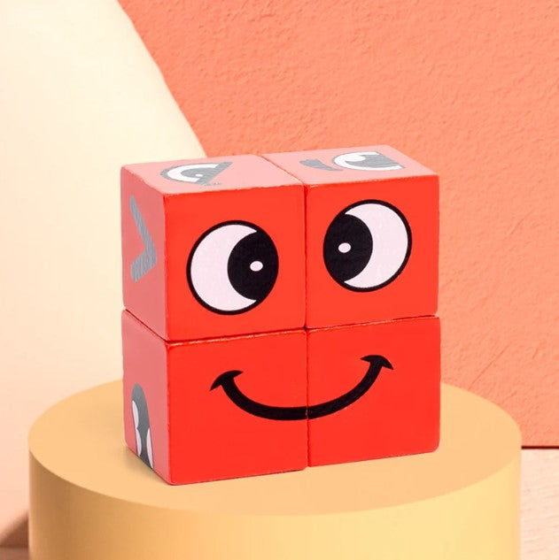 Rompecabezas Cubo Tipo Montessori