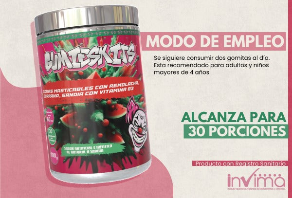 Gomitas Preworkout
