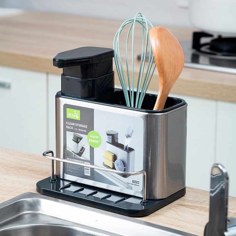 Set Organizador Para Aseo De Cocina