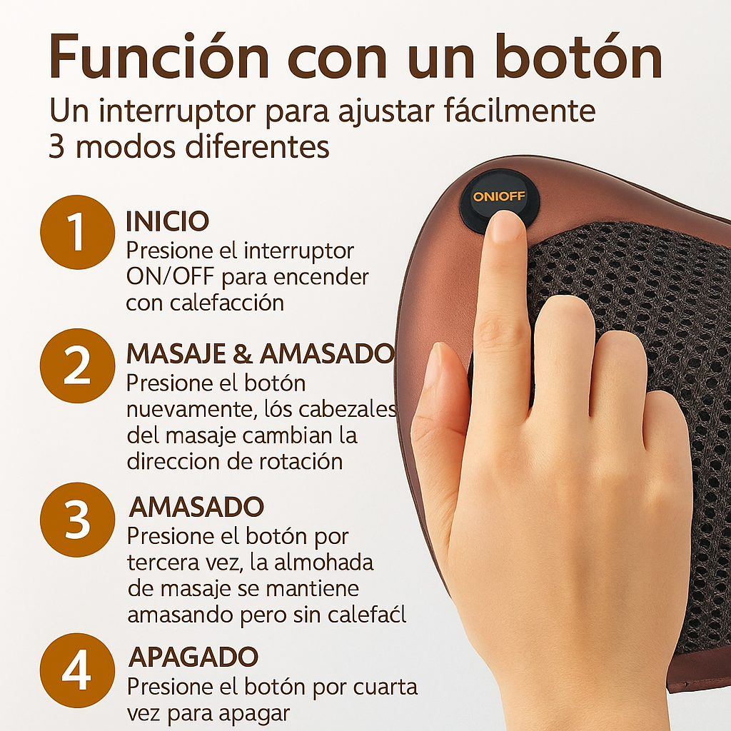Almohada Masajeadora