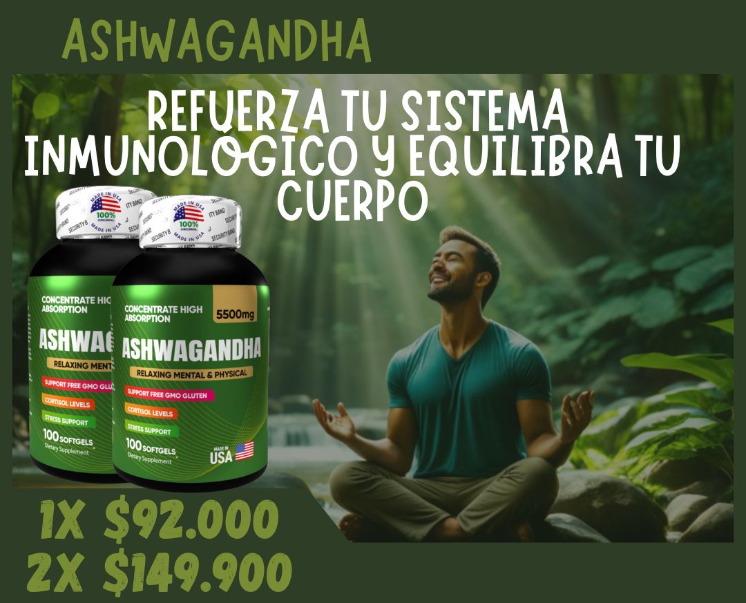 ASHWAGANDHA X 100 SOFTGELS