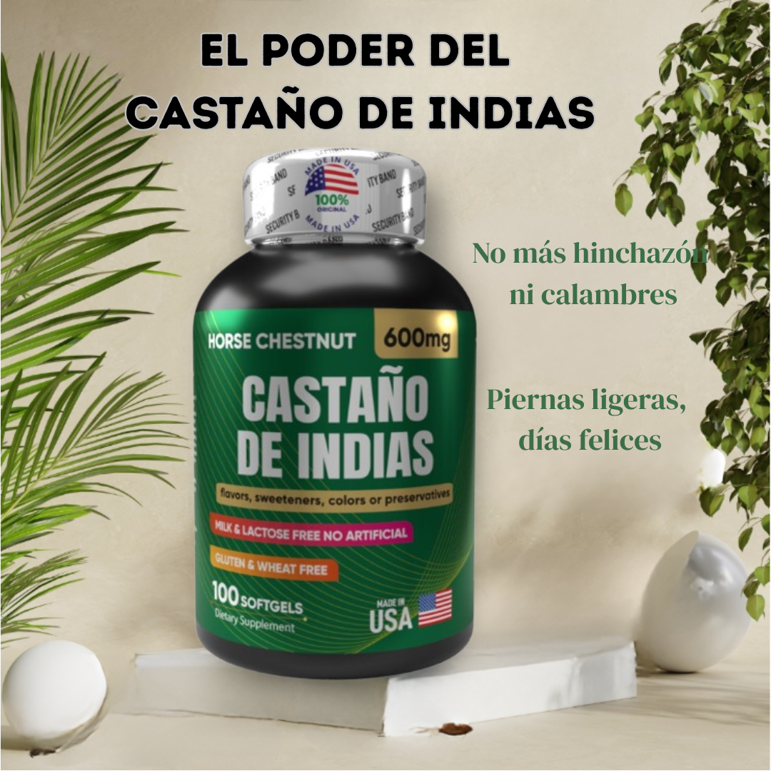 CASTAÑO DE INDIAS X 100 SOFGELS