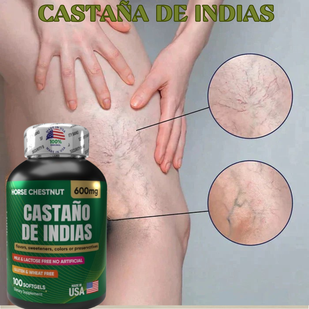 CASTAÑO DE INDIAS X 100 SOFGELS