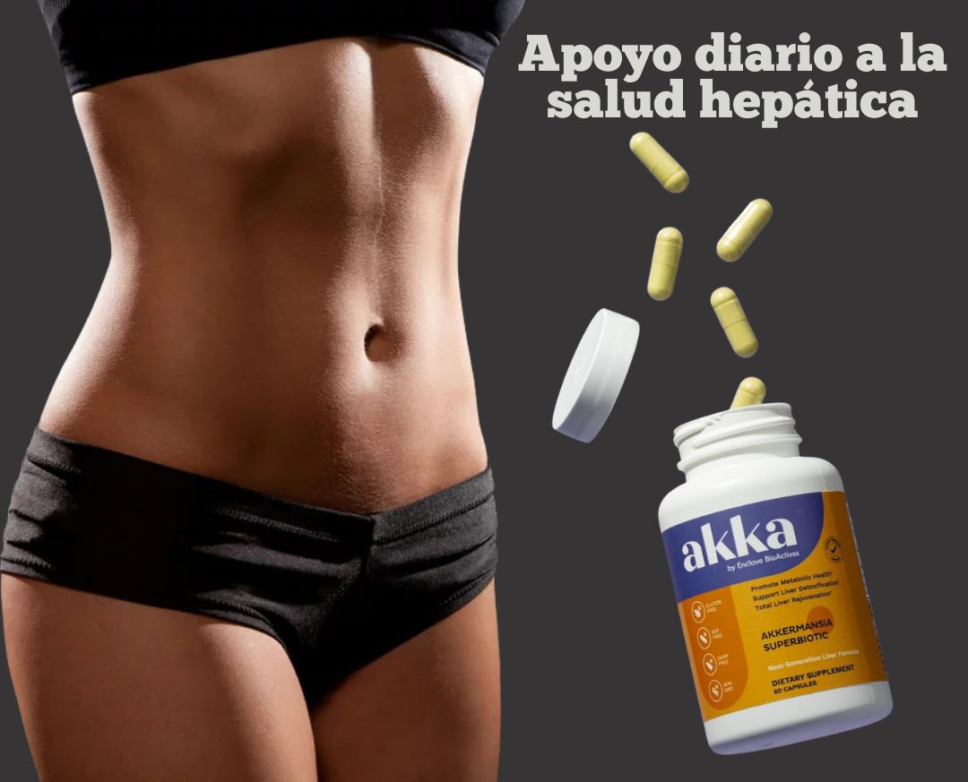 AKKA Suplemento De Apoyo Hepático De Desintoxicación
