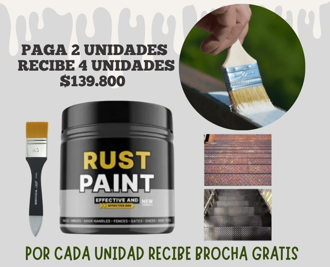 Rust Paint 500 ML + BROCHA