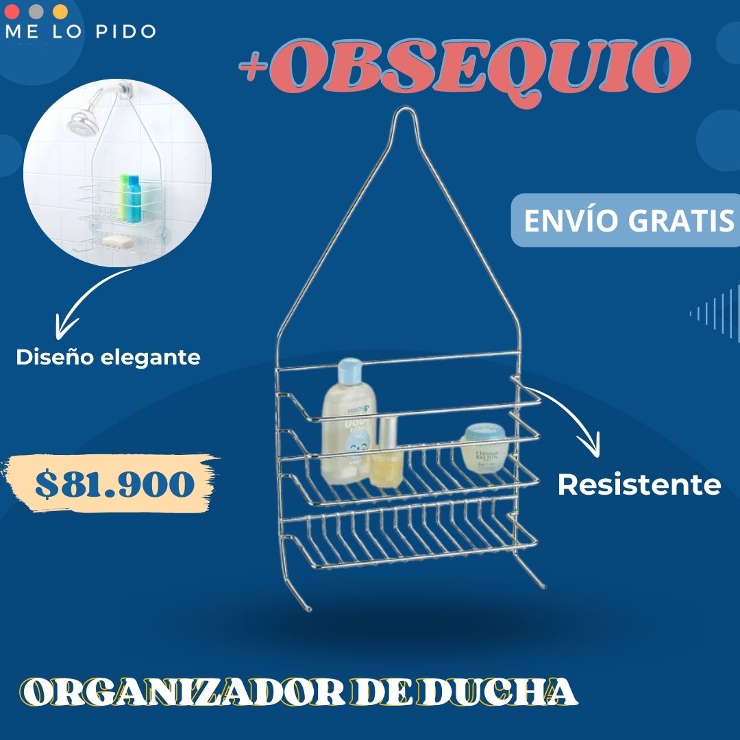 Organizador Ducha + (Obsequio Tapete)