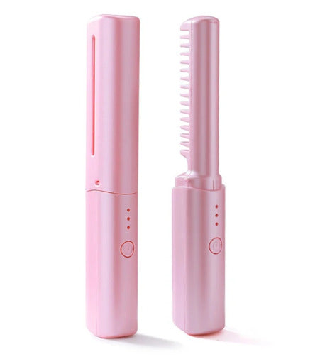 Cepillo Alisador De Cabello Mini Usb