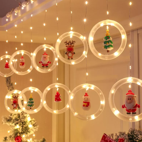 Festive Glow (Instalación Navideña Aros)