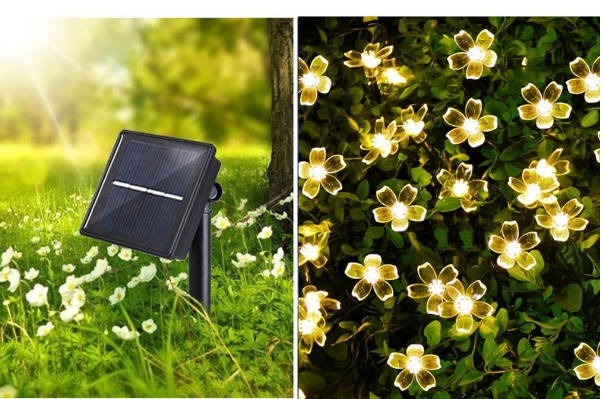 Garden Glow Garland (Luces Flores 5mtrs )