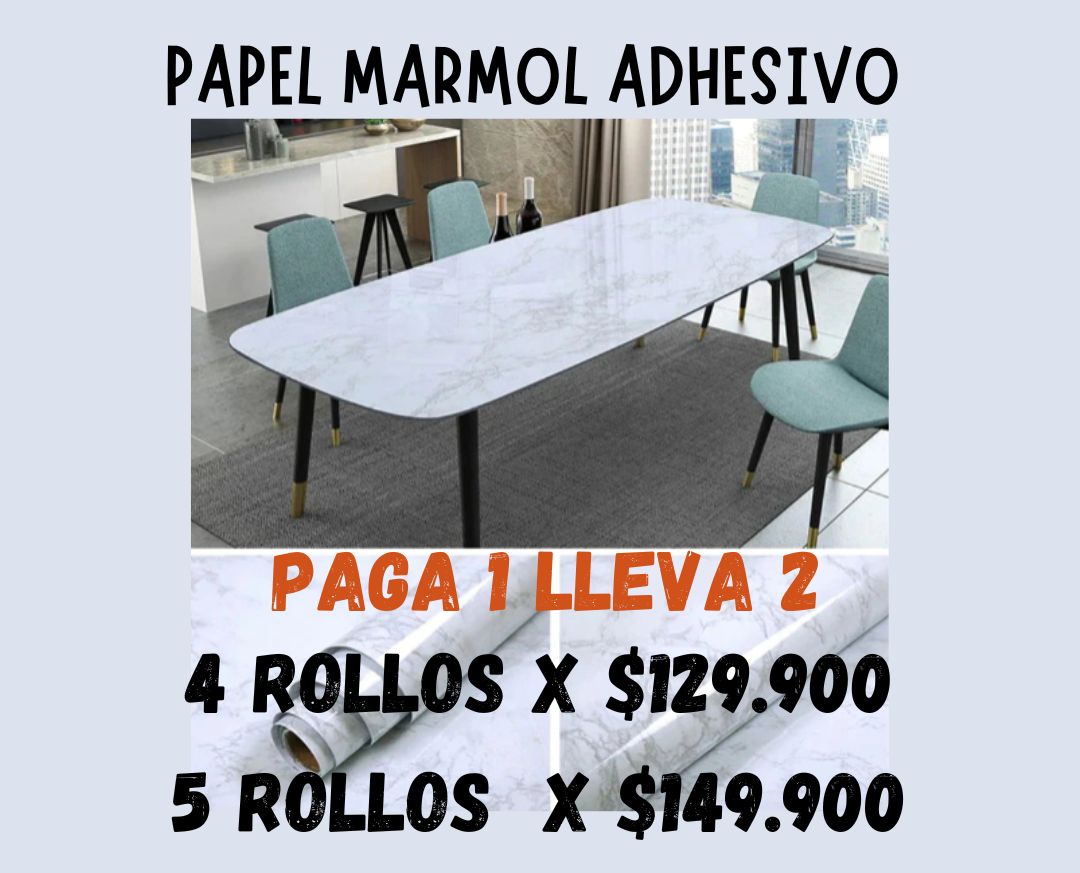 CoverMármol™(papel Mármol adhesivo)