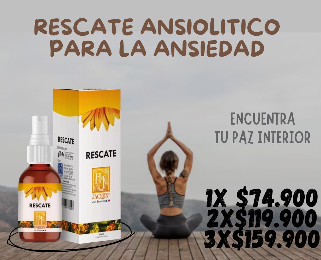 Rescate Ansiolítico Para La Ansiedad.