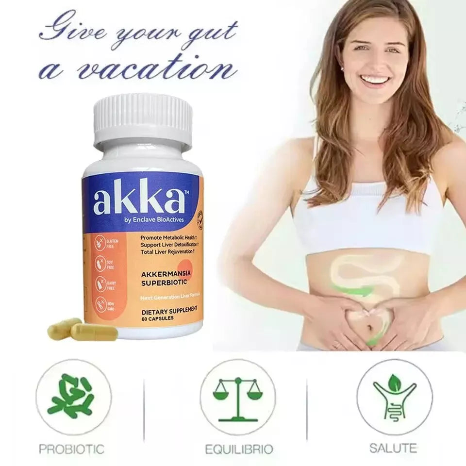 AKKA Suplemento De Apoyo Hepático De Desintoxicación