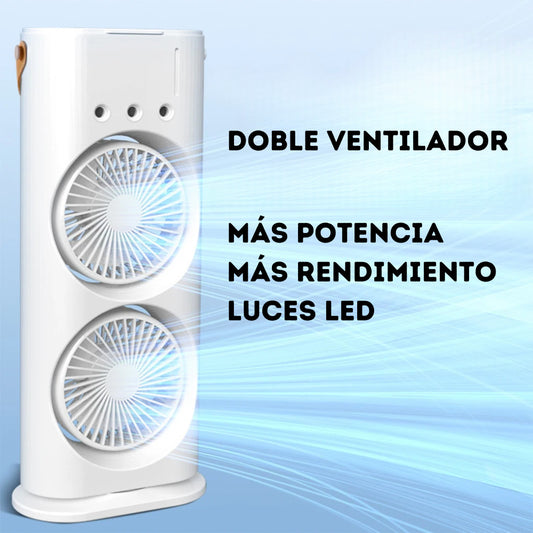 Aire Acondicionado Doble Portátil
