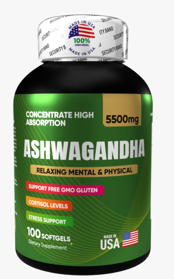 ASHWAGANDHA X 100 SOFTGELS