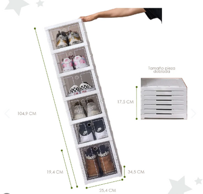 Zapatero  Plegable 6 Niveles