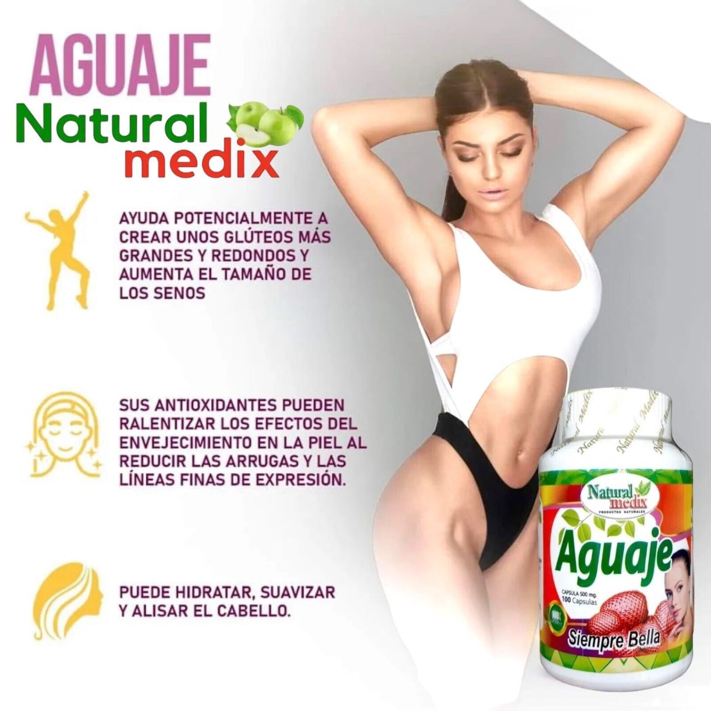 Aguaje Plus x 100 capsulas