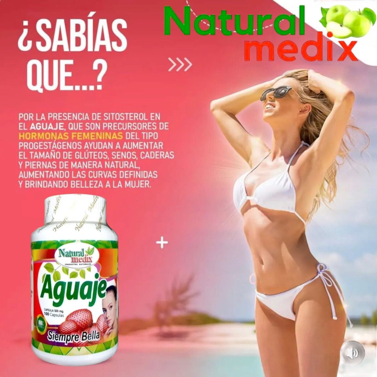 Aguaje Plus x 100 capsulas