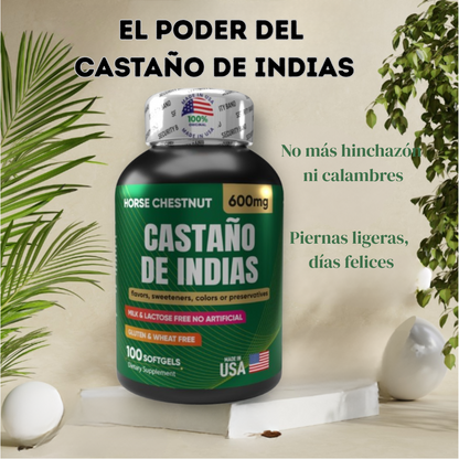 CASTAÑO DE INDIAS X 100 SOFGELS