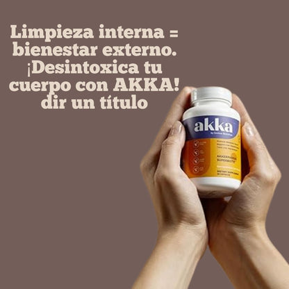 AKKA Suplemento De Apoyo Hepático De Desintoxicación