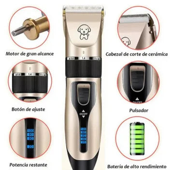 Kit Peluquería Profesional Para Mascotas