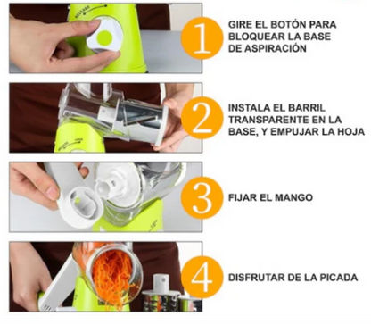 Molino Rallador  3 en 1