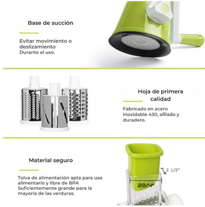 Molino Rallador  3 en 1