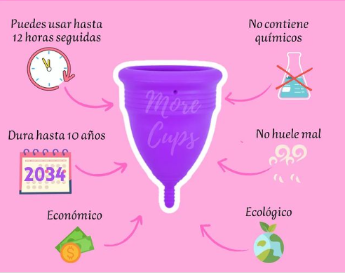 2 Copas Menstruales + Vaso Esterilizador + Bolsa