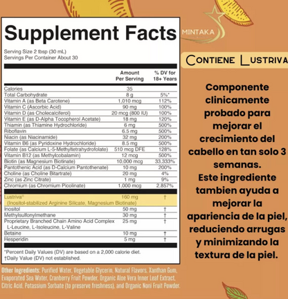 Mary Ruth's Multivitamínico Crecimiento Cabello
