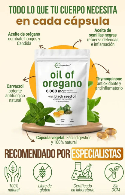 Aceite de Oregano - Detox Natural 💥2X1💥