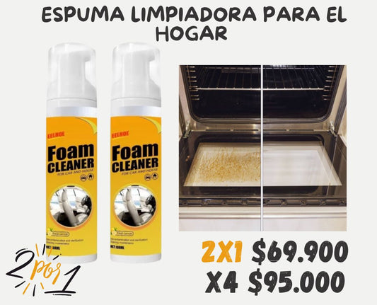 Foam Cleaner espuma limpiadora  Para El Hogar