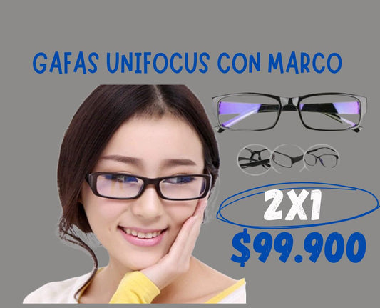 Gafas Unifocales Con Marco