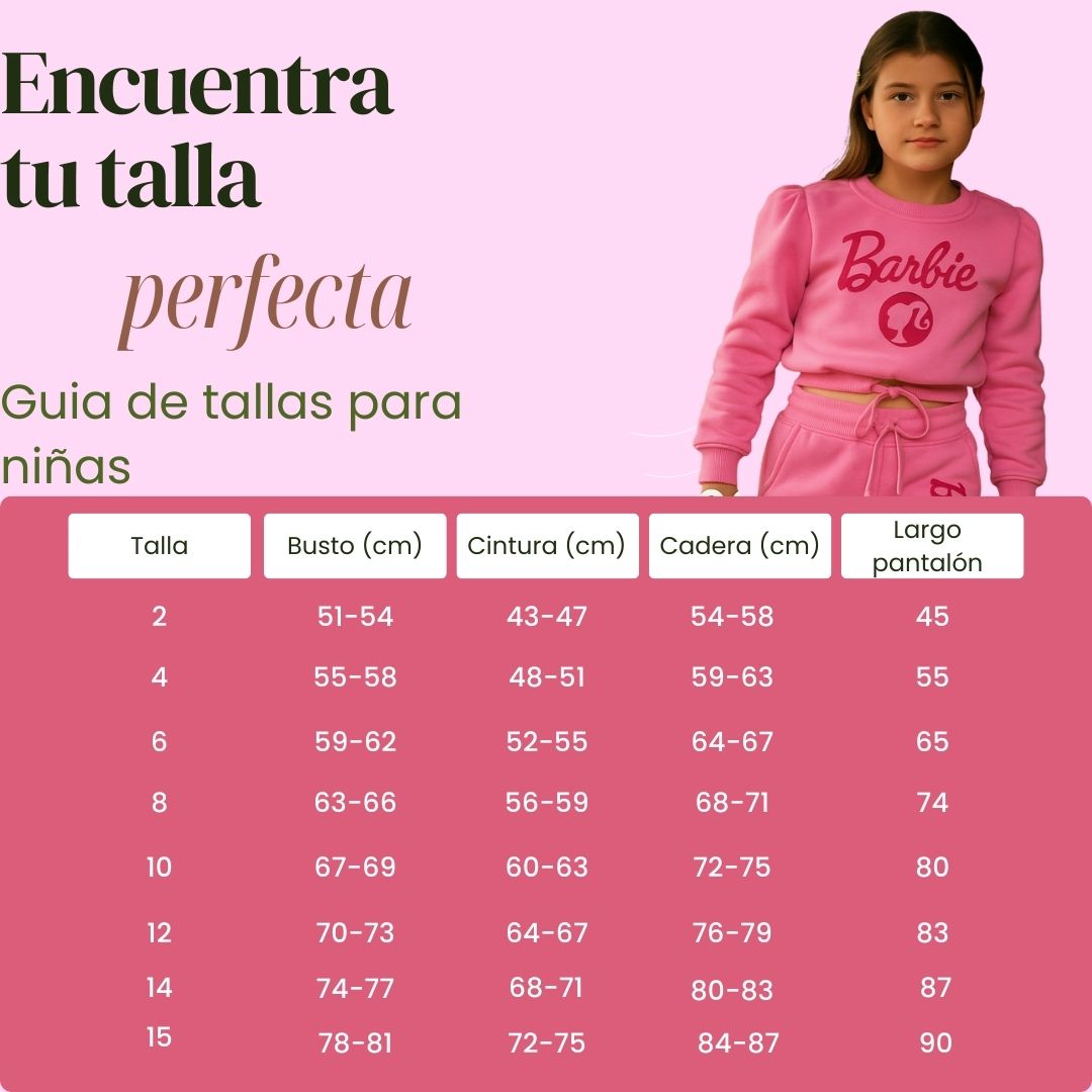 Conjunto Bombacho Barbie