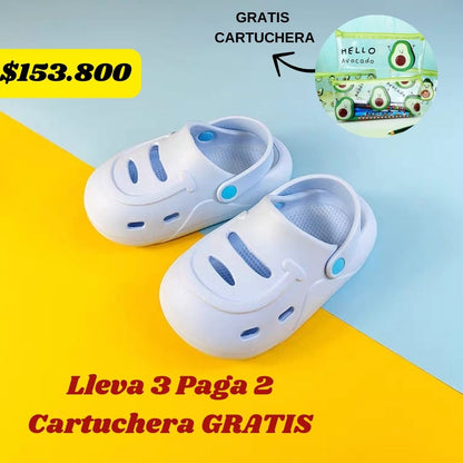 Chancla Crocs Paga 2 lleva 3 (Gratis cartuchera) $153.800