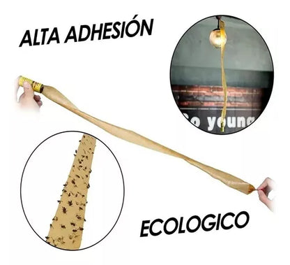 Cinta Atrapa Pega Mosca X16 Und