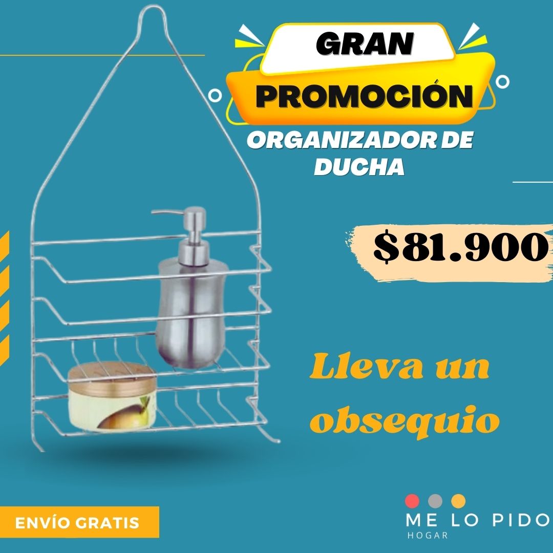 Organizador Ducha + (Obsequio Tapete)