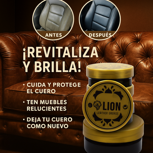 Lion - Grasa Restauradora para cuero 🎁2X1🎁